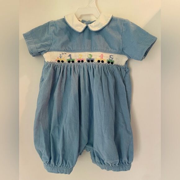 Collection Bebe - Vive La Fete Romper with Embroidered Detail Size 24 months - Picture 1 of 7